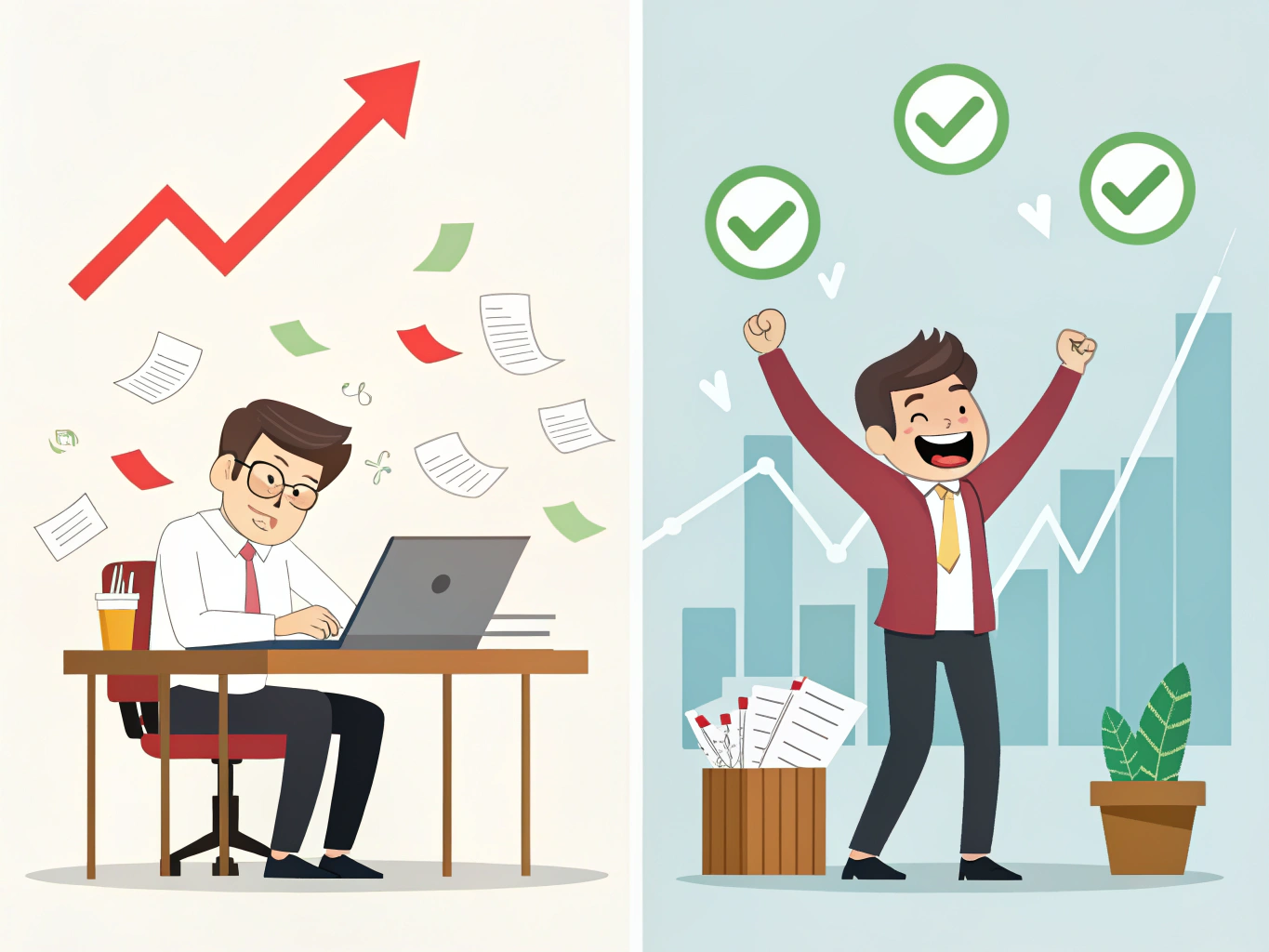 SEO Success vs Failure - The stark difference between merchants who fix SEO mistakes and those who don't