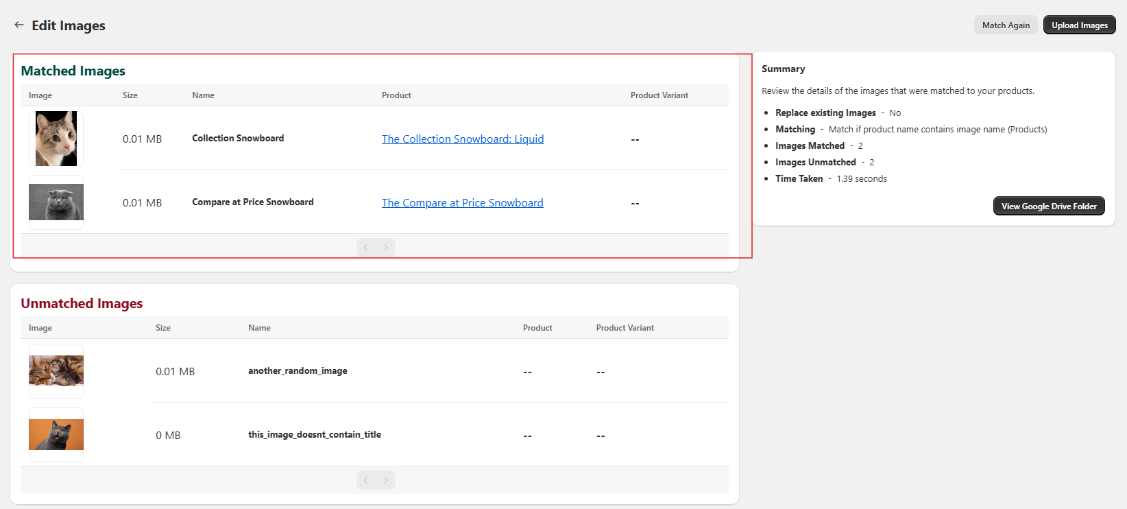 Product Contains Name 2